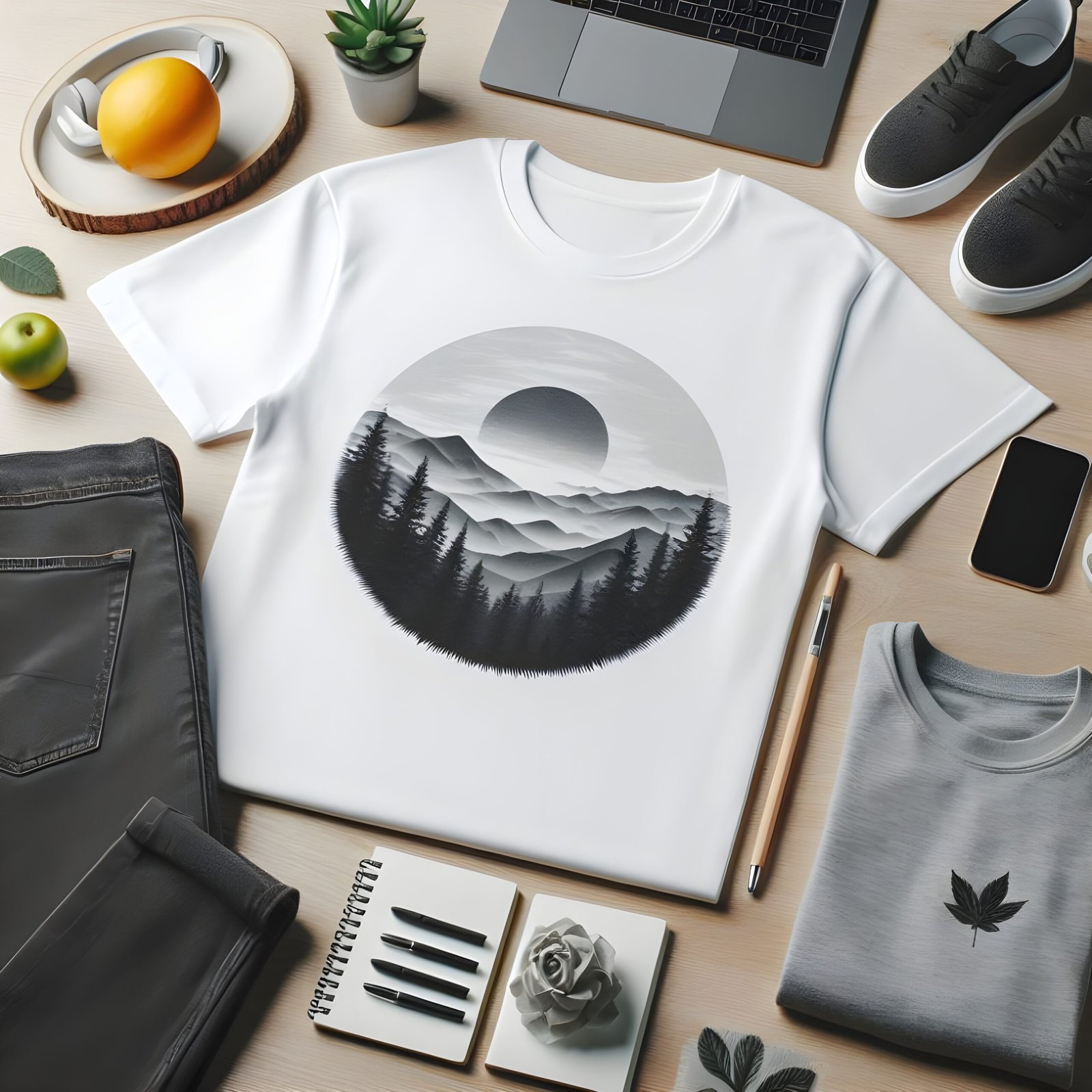 tshirt-mockup-concept-with-plain-clothing